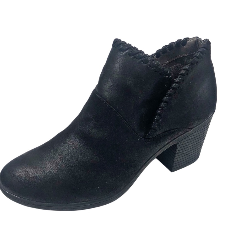 Euro Sofft Women's Black Faux Suede  Ankle Boots Sz 8